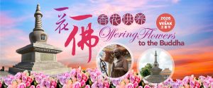 一花一佛 Offering Flowers to the Buddha