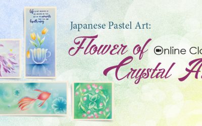 Japanese Pastel Art Online Class: Flower of Crystal Art