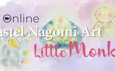Online Pastel Nagomi Art – Little Monks