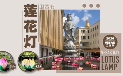 卫塞节莲花灯 Vesak Day Lotus Lamp